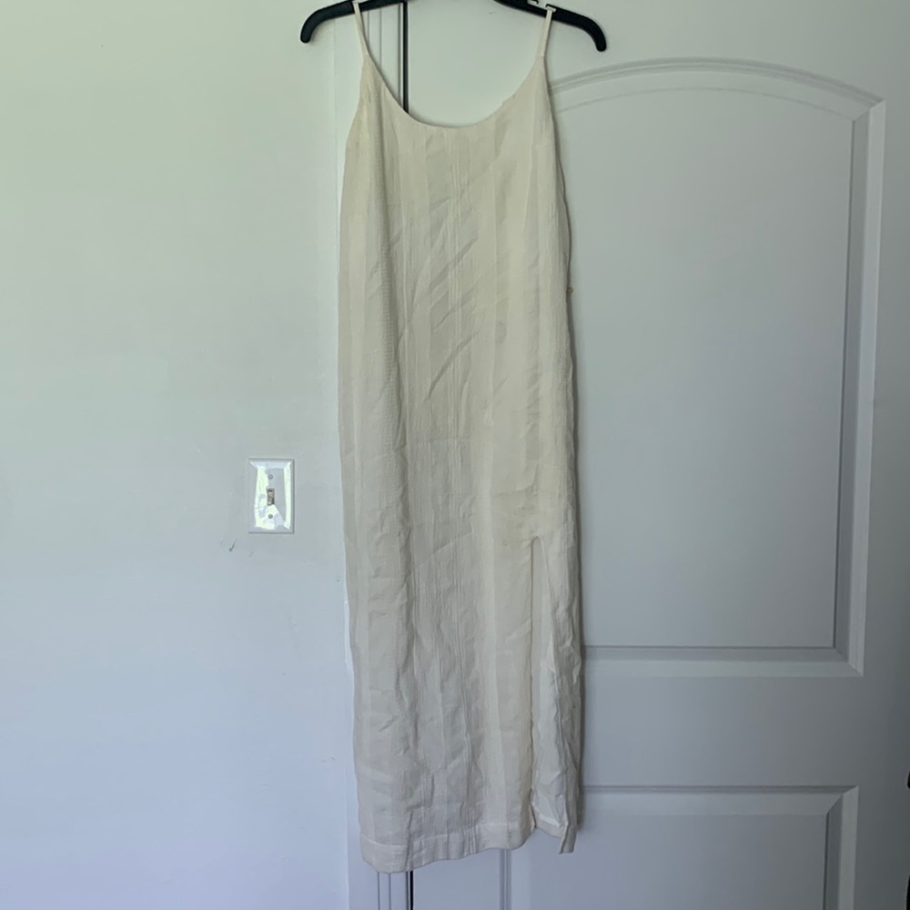 Long maxi cream free people dress